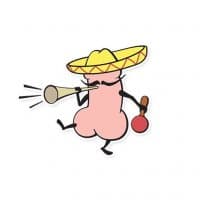 «Eddie – The Funky dick» sticker set