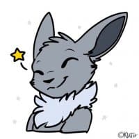 «Alex the shiny eevee» sticker set