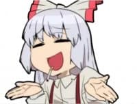 «Mokou» sticker set