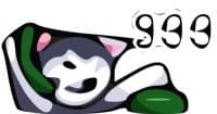 «LIHKG Husky Vectorize» sticker set
