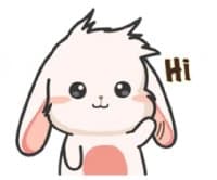 «Rabbit» sticker set