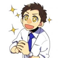 «OFFICE WORKER MUTEKI and TEKURADA @Nekosticker» sticker set