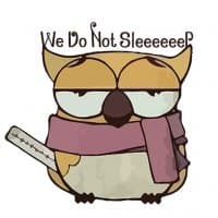 «owl» sticker set