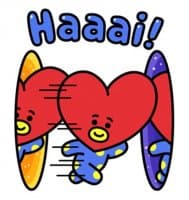 «BT21dududu» sticker set