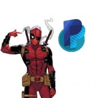 «DEADPOOL BY @ANON1M0U5» sticker set