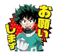 «MY HERO ACADEMIA @Nekosticker» sticker set