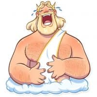 «Zeus» sticker set
