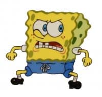 «spongebob» sticker set
