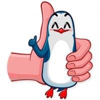 «Penguin extended @Czlek» sticker set