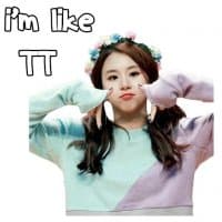 «Chaeyoung Twice» sticker set