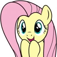 «fluttershy» sticker set