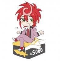«Cardfight!!Waifuguard» sticker set