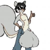 «Dirty Sqwel» sticker set