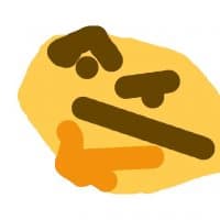 «Thonking» sticker set