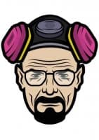 «Breaking Bad (Mask)» sticker set