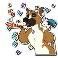 «Ani» sticker set