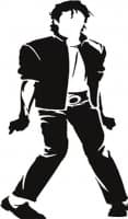 «Michael Jackson Stickers» sticker set