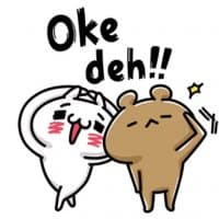 «Love Mode: Pop-Up Pair by @stickerkiyodh» sticker set