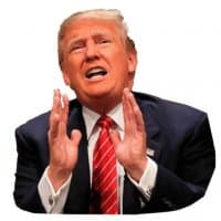 «FingermanTrump» sticker set