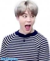 «Jimin shock» sticker set
