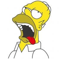 «Los Simpsons» sticker set
