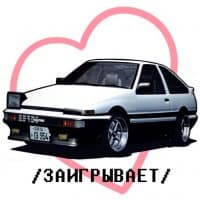 «toyota-chan» sticker set