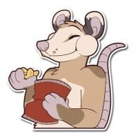 «SnackPossum» sticker set