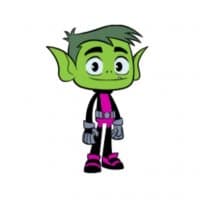 «Teen titan» sticker set