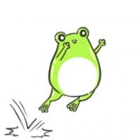 «Frog step Stickers @Nekosticker» sticker set