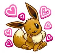 «fuck all eevee» sticker set