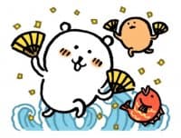 «Joke Bear New Year’s Omikuji Stickers» sticker set
