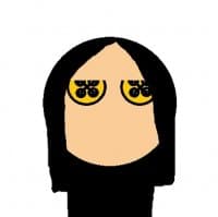 «buttoneyesworld» sticker set