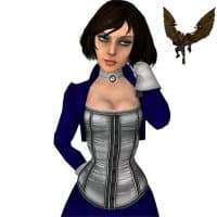 «Elizabeth Bioshock Infinite» sticker set