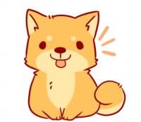 «tibi shibainu Sticker( no language ver) @SeanChannel» sticker set