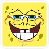 «Sponge BOB» sticker set