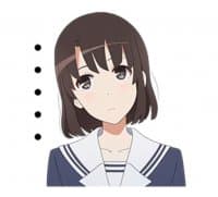«Saekano @Nekosticker» sticker set