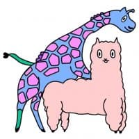 «animalsparkpakpak» sticker set
