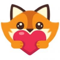 «FrankieFox» sticker set