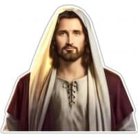 «Jesus» sticker set