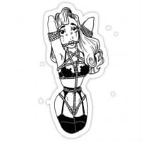 «BDSM» sticker set