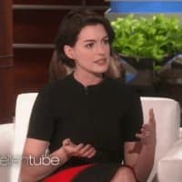 «Anne Hathaway» sticker set