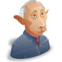 «Putin» sticker set