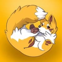 «Diga FoxDog» sticker set
