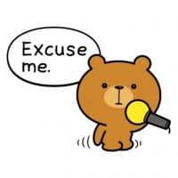 «Assertive Bear 3 and 4» sticker set