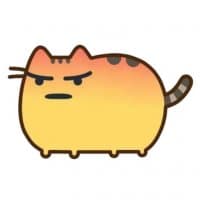 «Angry react only» sticker set