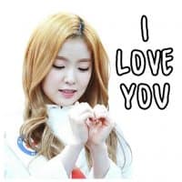 «Irene by @wontae» sticker set