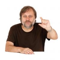 «zizek» sticker set