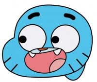 «gumball» sticker set