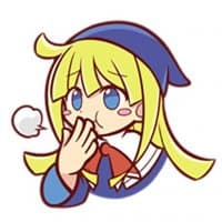 «Puyo» sticker set