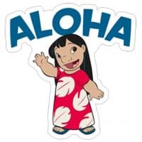 «Lilo and Stitch» sticker set